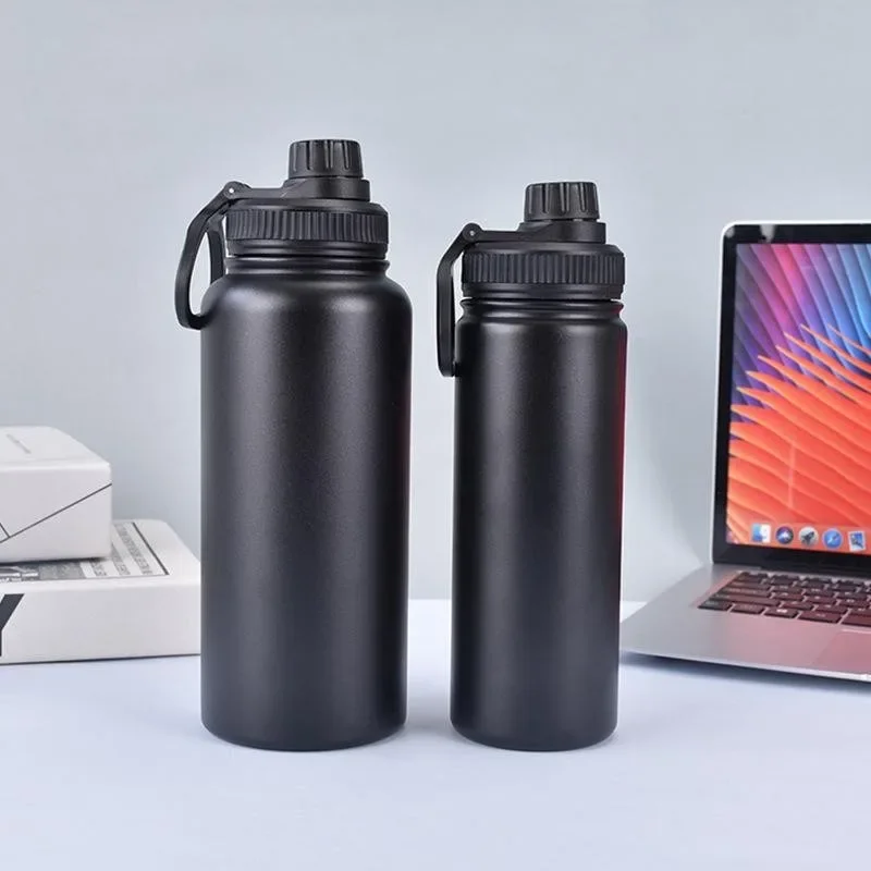 زجاجة مياه حرارية من الفولاذ المقاوم للصدأ، كوب محمول، قارورة مفرغة رياضية تحافظ على البرد والحرارة، كوب حراري للسيارة معزول #3