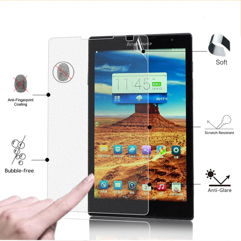 

Premium Anti-Glare Matte Protective Film For Lenovo Tab S8 S8-50 8.0" tablet Anti-Scratches Screen Protector films + tool