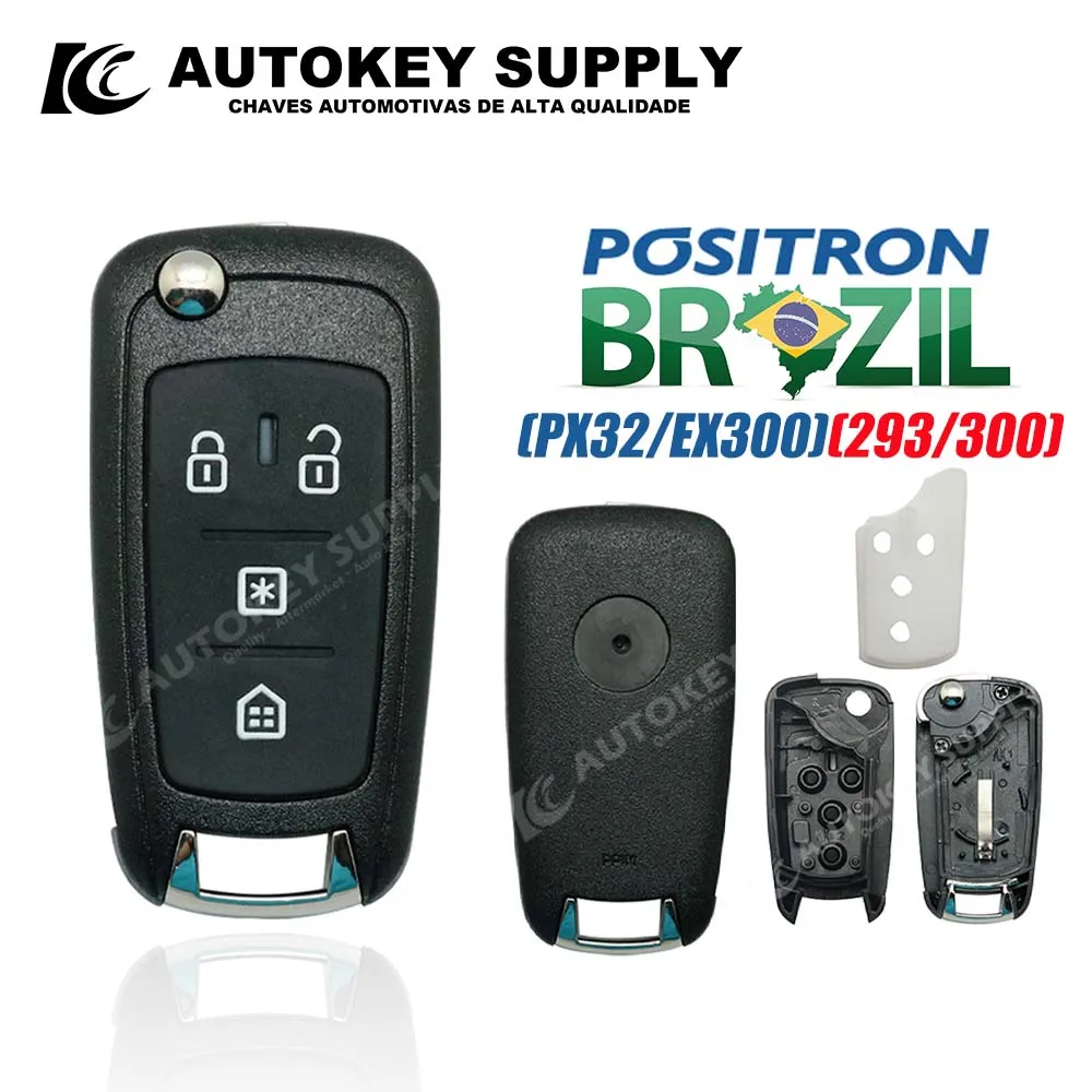 Autokeysupply AKBPCP117AT PX80 Complete Double Program 293 PX32 EX300 330 360 For Brazil Positron Flex