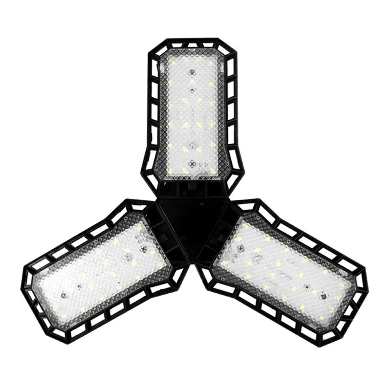 LED Garage Light Bulb 45W with Modular Adjustable Panel System for Scalable Light Direction Options in Expanding Spaces