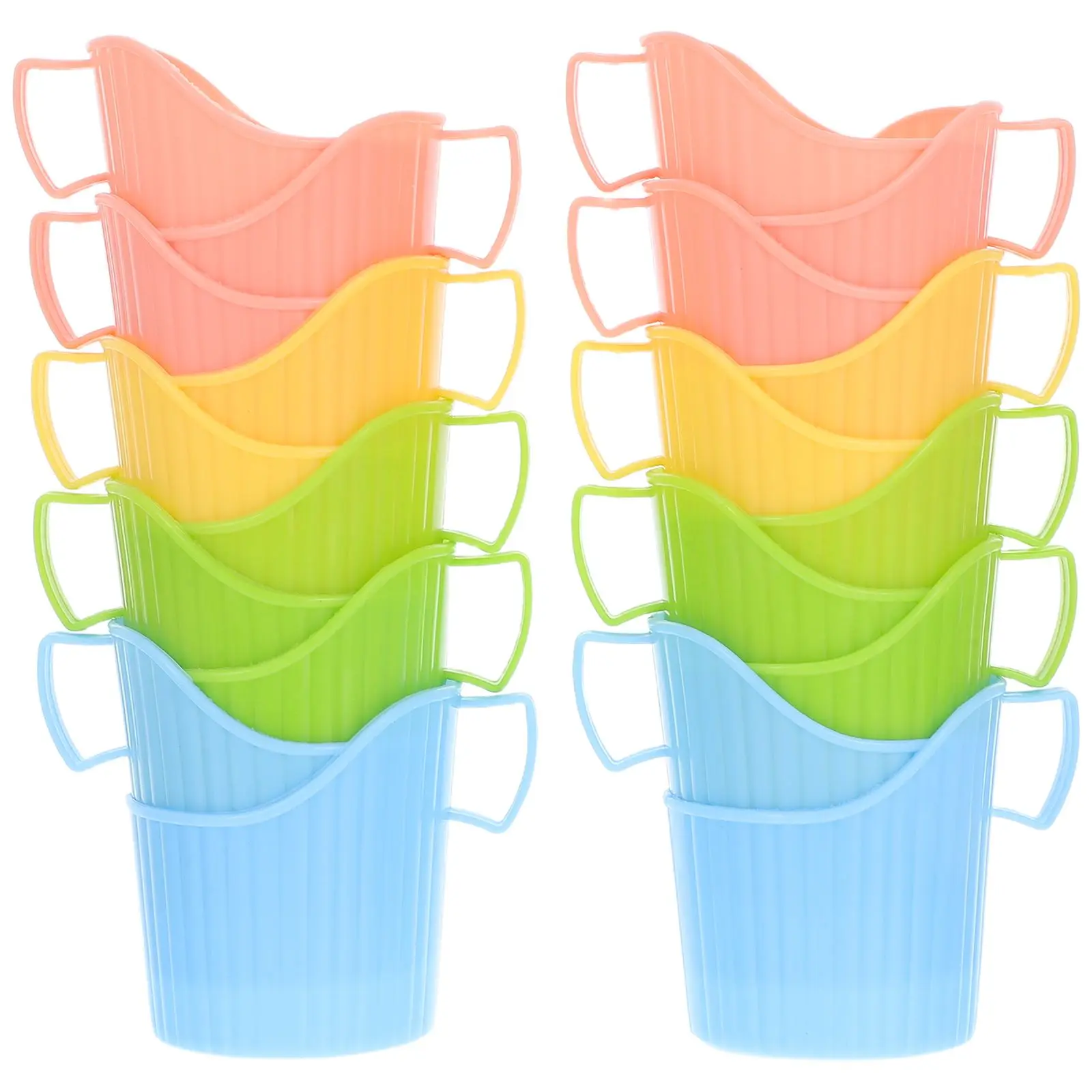 

20 Pcs Anti Scalding Coaster Colorful Paper Cup Holder Coffee Cups Holders Tea Hot Drinks Sleeve Office Disposable Cups Cup