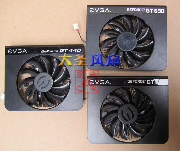 EVGA GT440 GT620 GT630 Graphics Fan Fan Pitch 4.0 Diameter 7.5cm