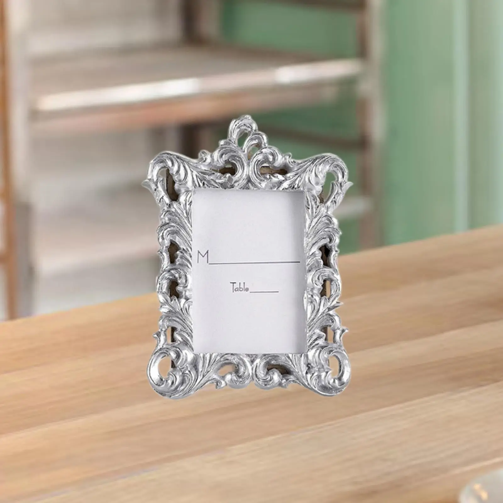 Party Supplies Home Decoration Frame Picture Frame Photo Clip Return Gift Small Gift Resin Pattern Photo Frame Photo Frame