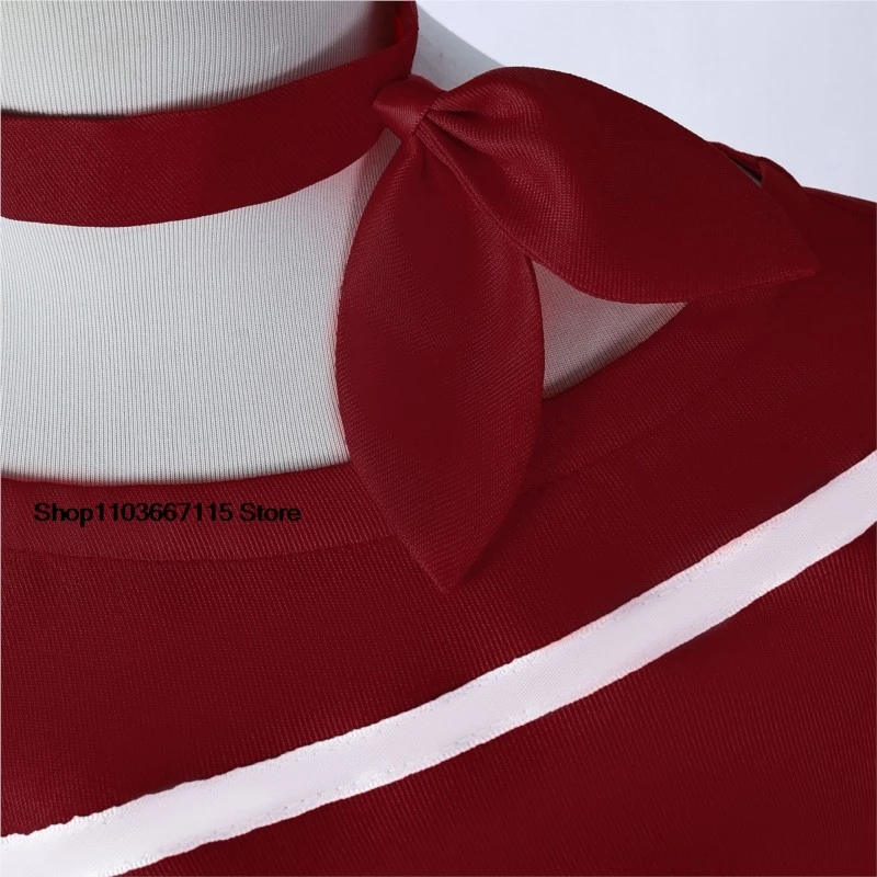 Anime Horror Game MiSide Cosplay Mita Мита Kostuum JK Schooluniform Leuke Jurk Lolita Pruiken Voor Halloween Meisjes Vrouw