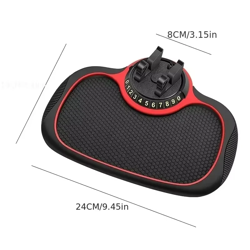 มัลติฟังก์ชั่นรถ Anti-SLIP MAT ผู้ถือโทรศัพท์อัตโนมัติไม่ลื่น Sticky Anti สไลด์โทรศัพท์มือถือ Mount ซิลิโคน Dashboard รถ Pad MAT