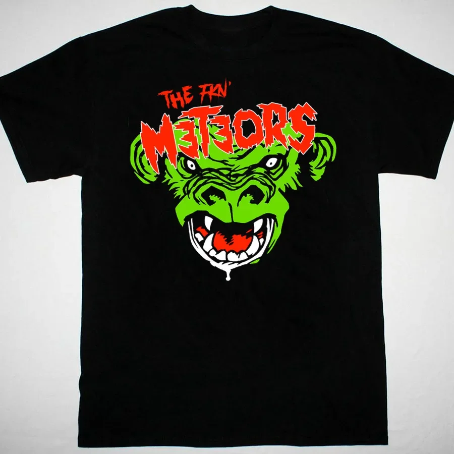 HOT NEW The Meteors band 2025 black T-shirt Tee All sizes S-5XL 2F380