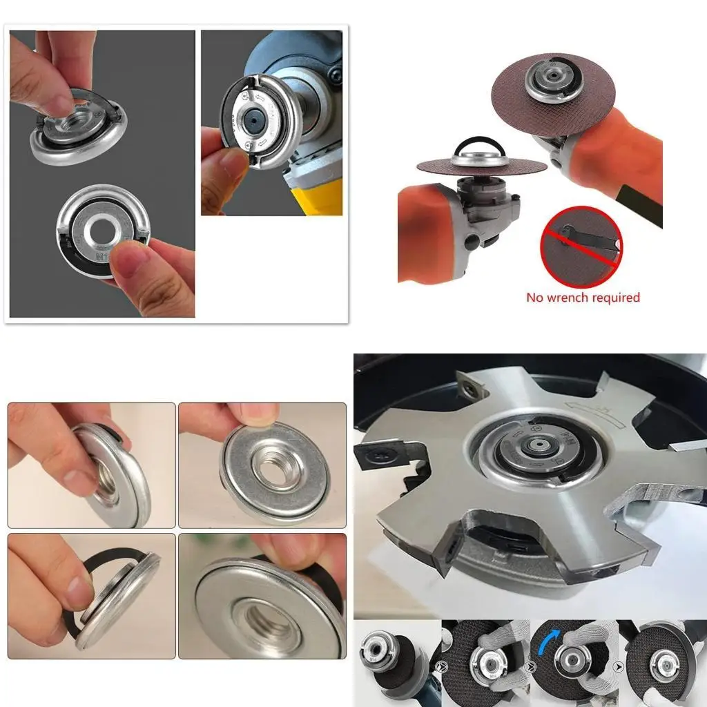 

652F Self-locking Grinder Pressure Plate M14 Thread Quick Installation