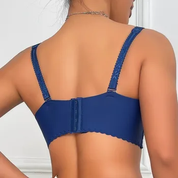 Alternative view of Love Seamless Push-Up Sports And Leisure Bra With Four-Row Hook