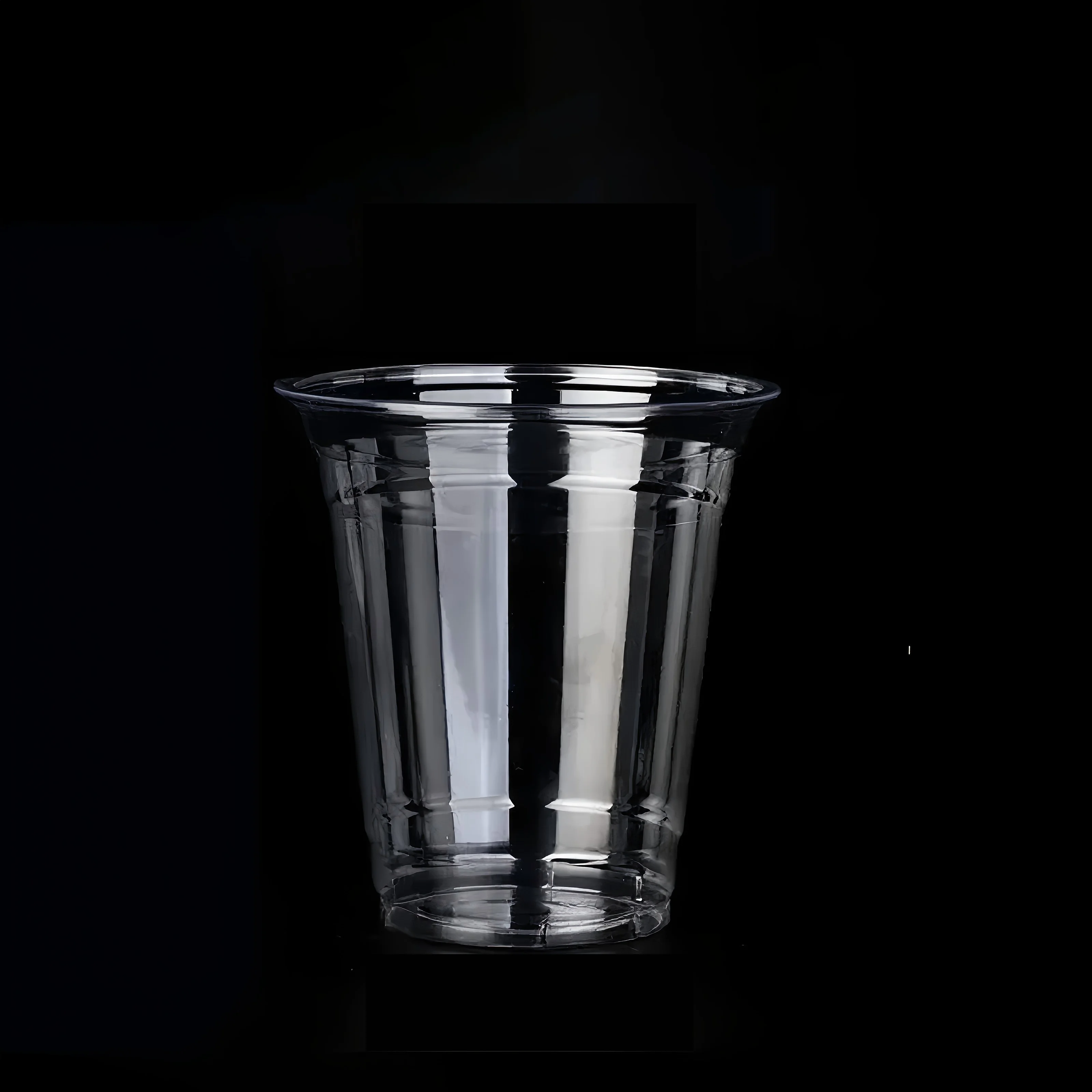 100 قطعة 12 أونصة 360 مللي ، 14 أونصة 400 مللي أكواب بلاستيكية شفافة PET ، فناجين قهوة للاستعمال مرة واحدة ، كوب عصير ، كوب مشروبات ، أكواب ثلج ، كوب لاتيه #5