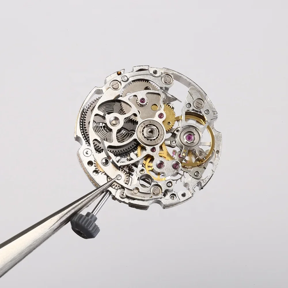 High-quality movement skeleton aviation-grade aluminum alloy integrated molding process, lightweight and anti-deformation