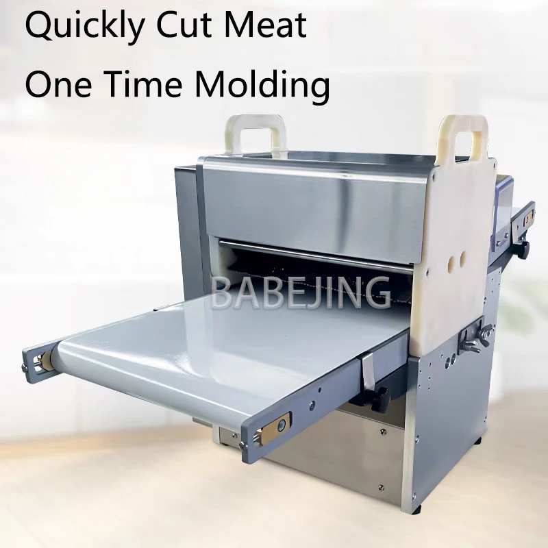 Полностью автоматическая нарезка для свежего мяса, нарезка для колбас, многофункциональная нарезка для картофеля и редиса