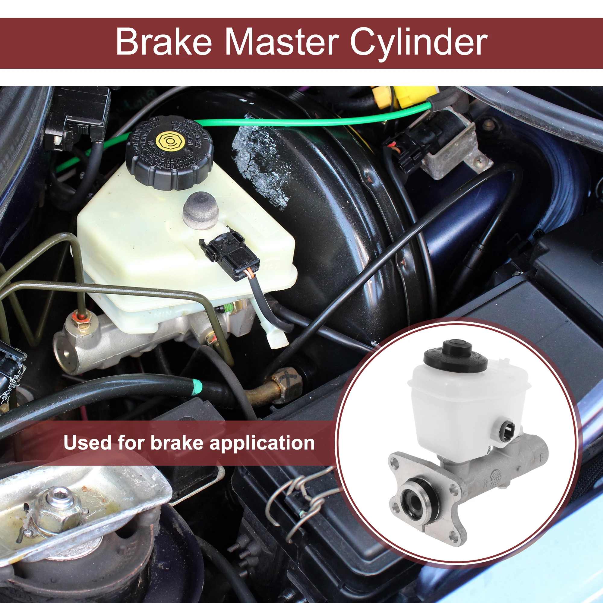 

UXCELL Brake Master Cylinder With Reservoir No.472013D141 for Toyota Hilux 1988-1997