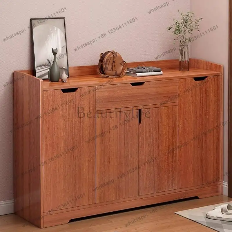 PG Drawers Organizer Shoe Cabinet Italian Style Space Saving Shoe Cabinet Storage Corridor Wooden Sapateira Furniture For Home