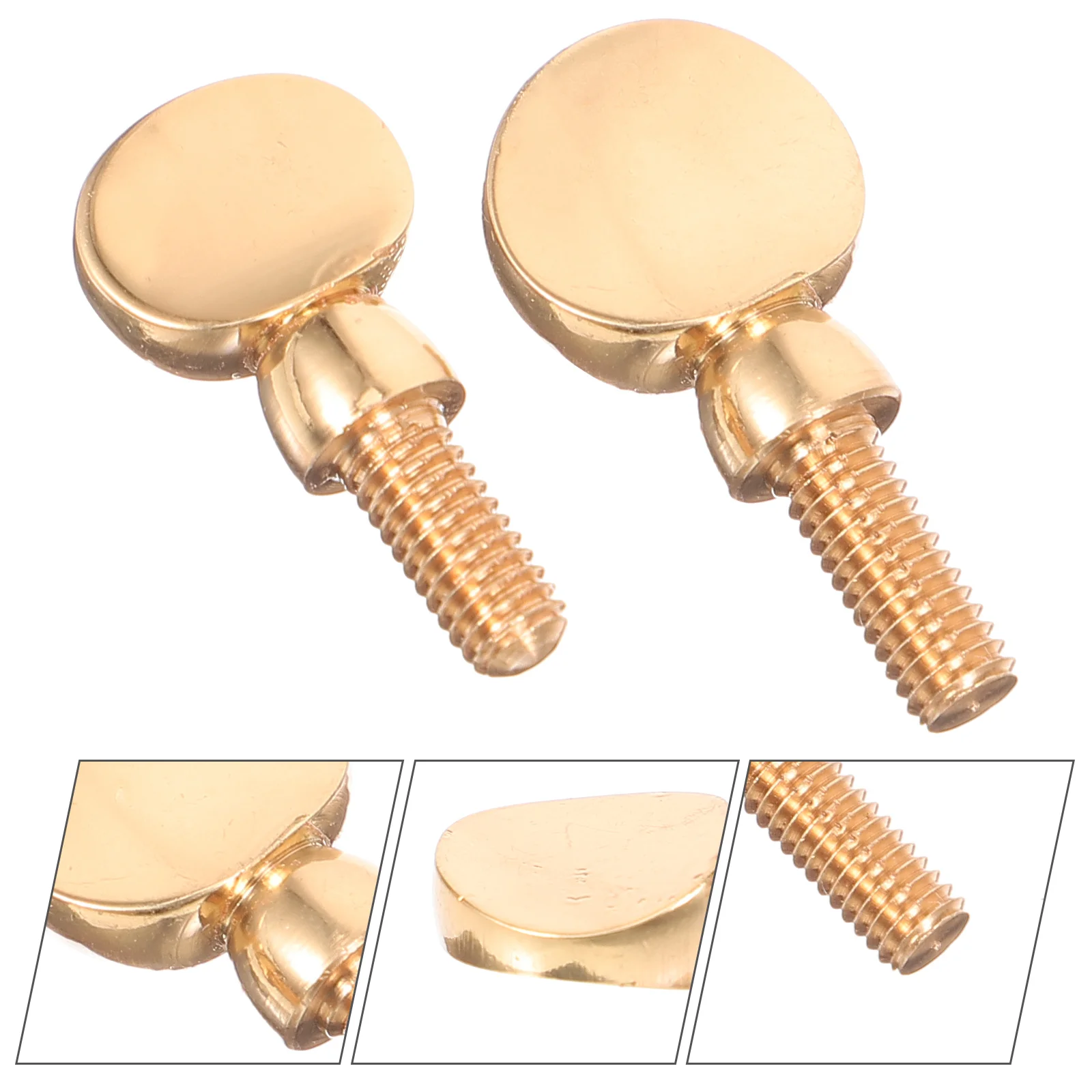 

2 Sax Screw Saxophone Screws Neck Tightening Part Musical Golden