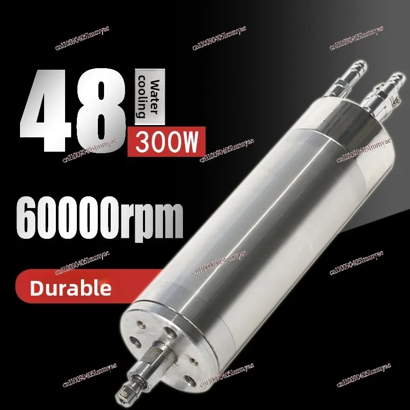 Diameter 48 Water-cooled internal thread 60000 RPM spindle motor for mechanical equipment