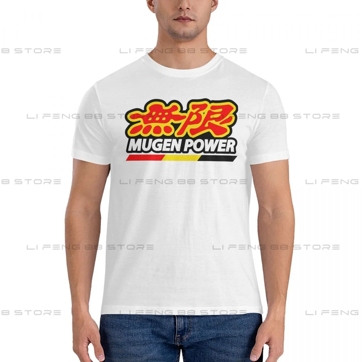 Men Gran Turismo Mugen Power T-Shirt Crewneck Cotton Style Hipster Ofertas O Neck Graphic Tshirt