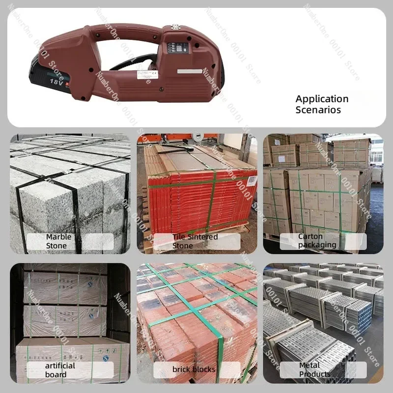 JDC13/16 Electric Baler K1K2 Small Tensioner Hot Melt Buckle Free PP Belt Automatic Plastic Steel Strap PET Packing Tool
