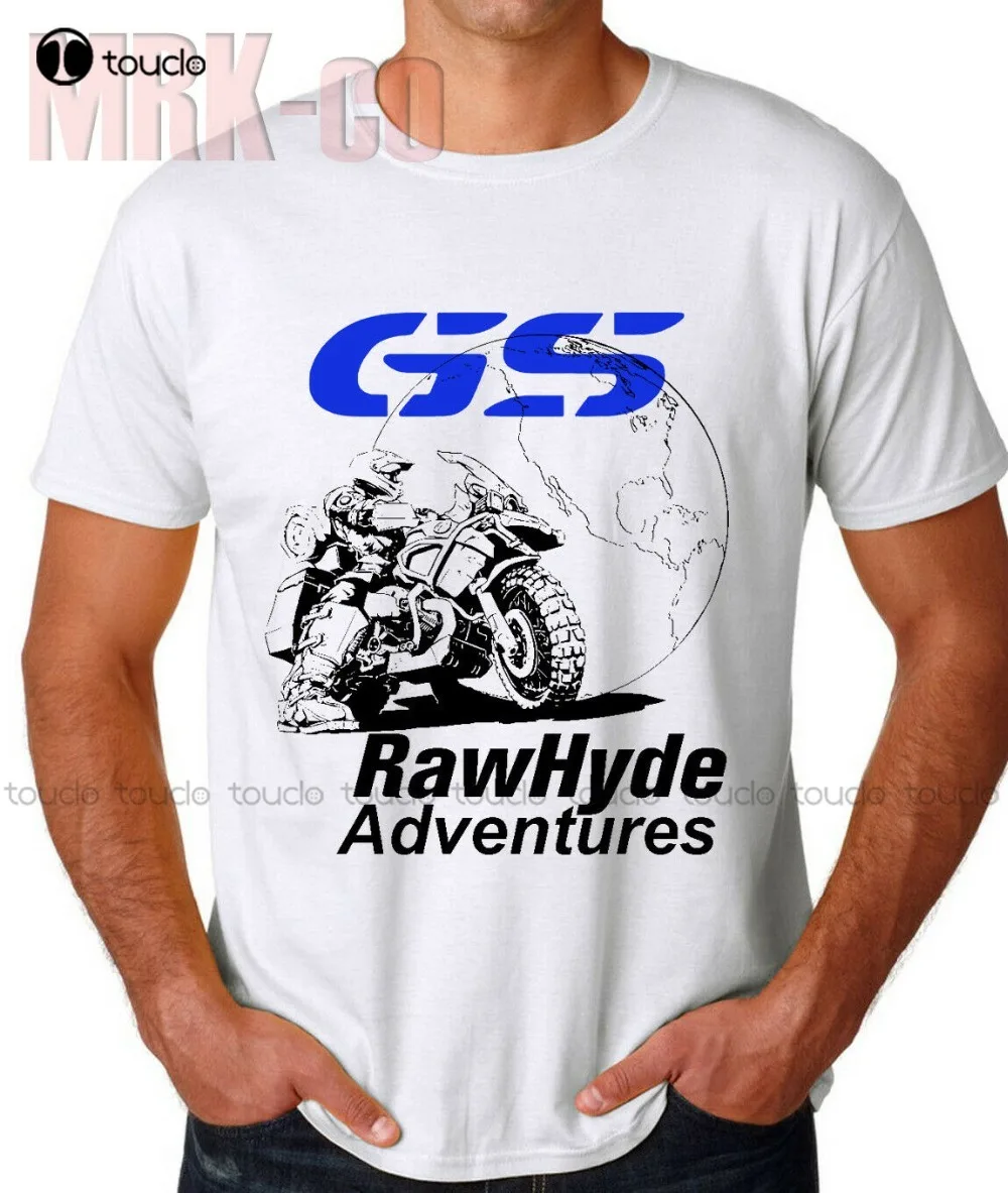 New R1200 Gs T-Shirt Adventure T Shirt Black White Shirt Wholesale Hip Hop Brand New Clothing Short Sleeve Button Up Shirts