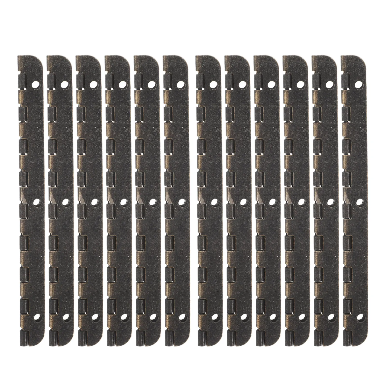 Piano Hinge Continuous - 12 Stück 4-teilige Klaviergelenke aus Legierung,