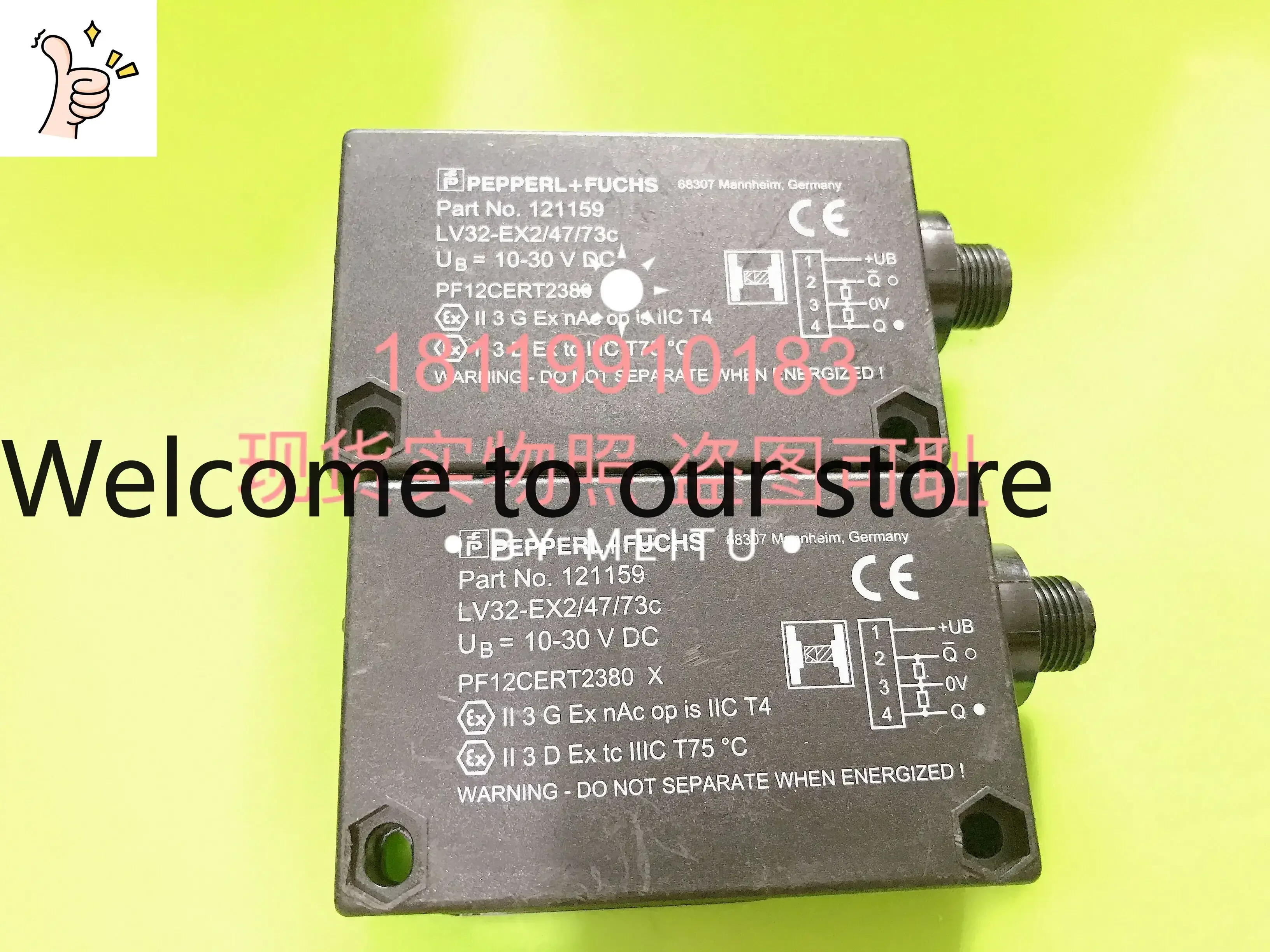 2026 Photo Of Beijiafu P+F Explosion-proof Photoelectric Switch LV32-EX2/47/73C 121159 In Stock