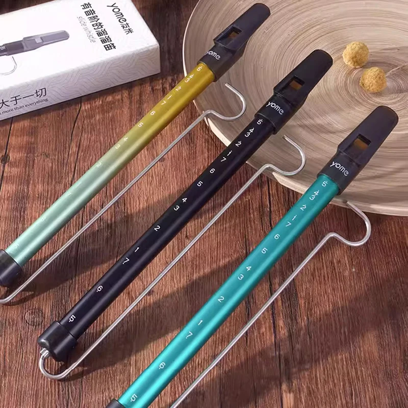 

Scale Sliding Flute Professional Beginner Practice Pull Rod Flutes Children Adult Sliding Blowing Flute Wind Instruments
