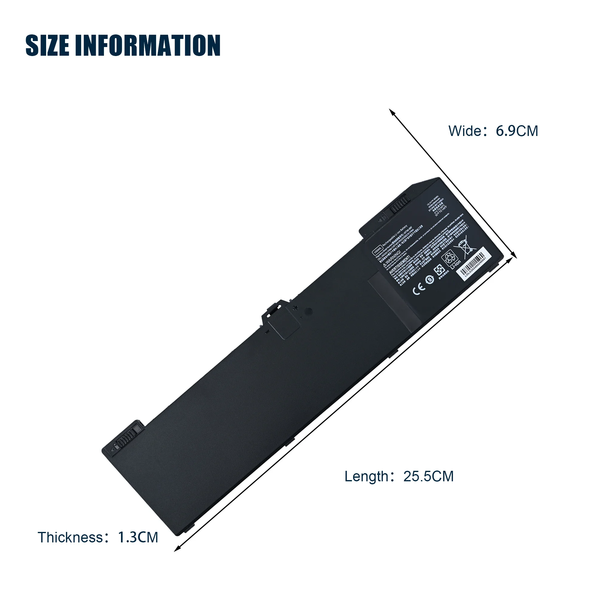 VX04XL 5000mAh Laptop Battery for Hp Zbook 15 G5 G6 Series HSTNN-IB8F HSN-Q13C L06302-1C1 L05766-855 Batteries