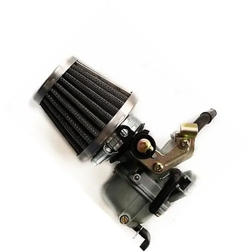 Motorcycle Carburetor PZ19 19mm Set with Air Filter for 50-125cc Universal ATV Off-road Dirt Pit Bike Motocross