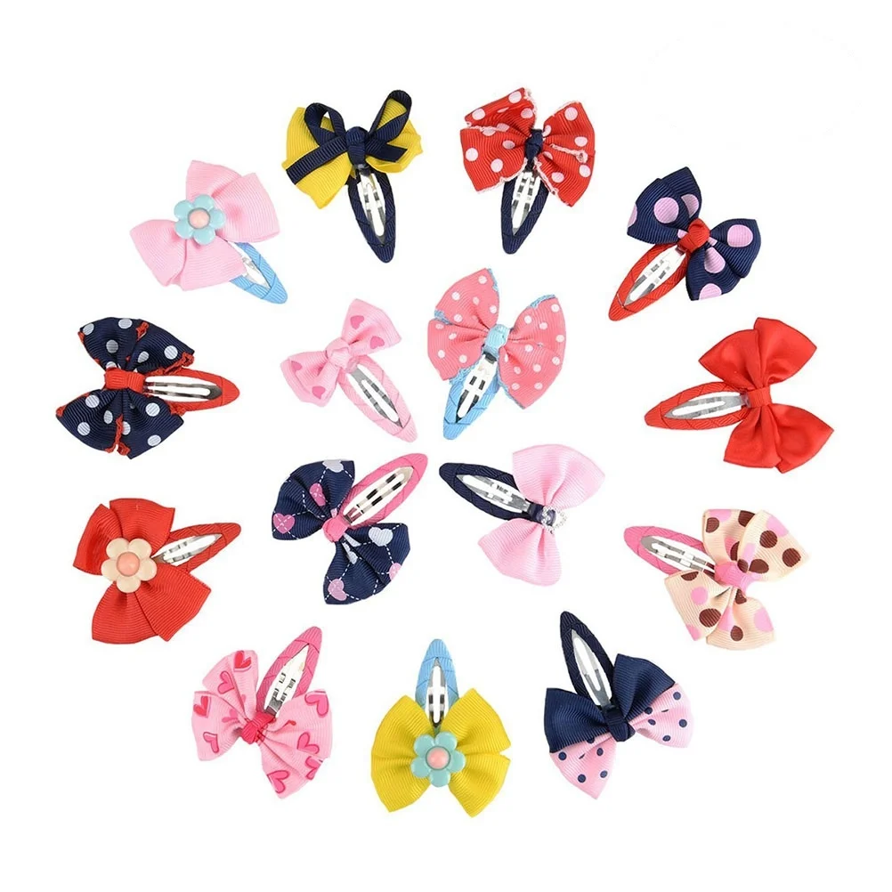 

20pcs Clips Hair Clip Hair Clips Bows Hairpin Suitable All Ages Fashion