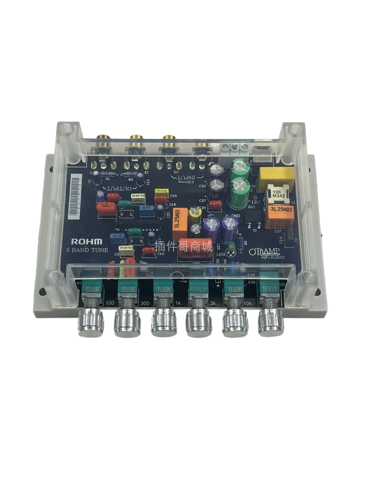 

5-сегментный шаг Fever Pre Stage Ba3822 Эквалайзер Тюнинговая плата Hi-Fi предусилитель Ultra DSP