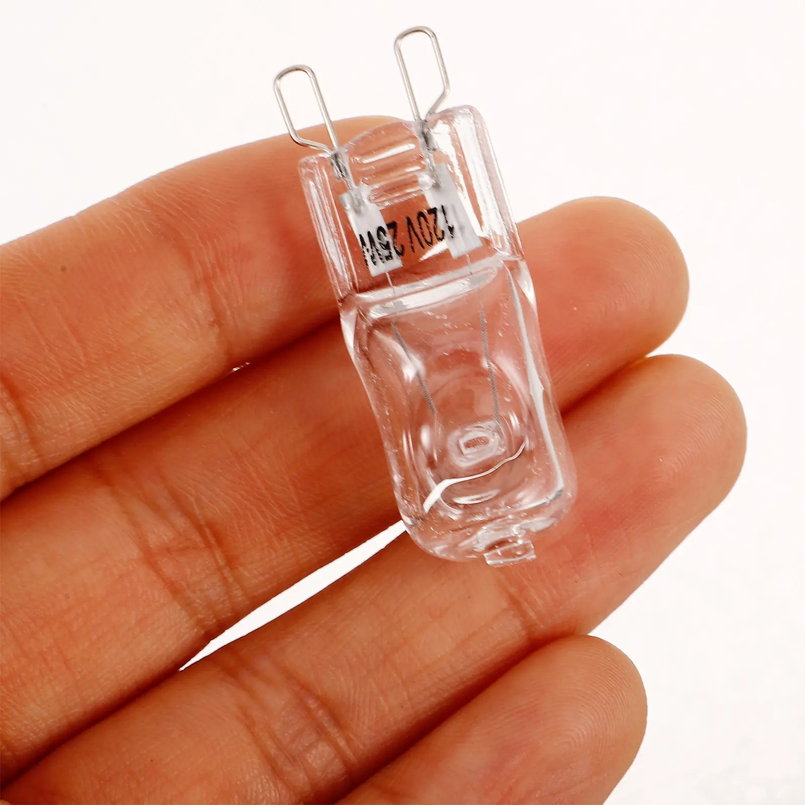 

10Pcs 25W 40W G9 120V Heat-Resistant Oven Lamp Bulb Halogen Appliance Replacement for Baking Cooking Holding Cabinet Jewelry