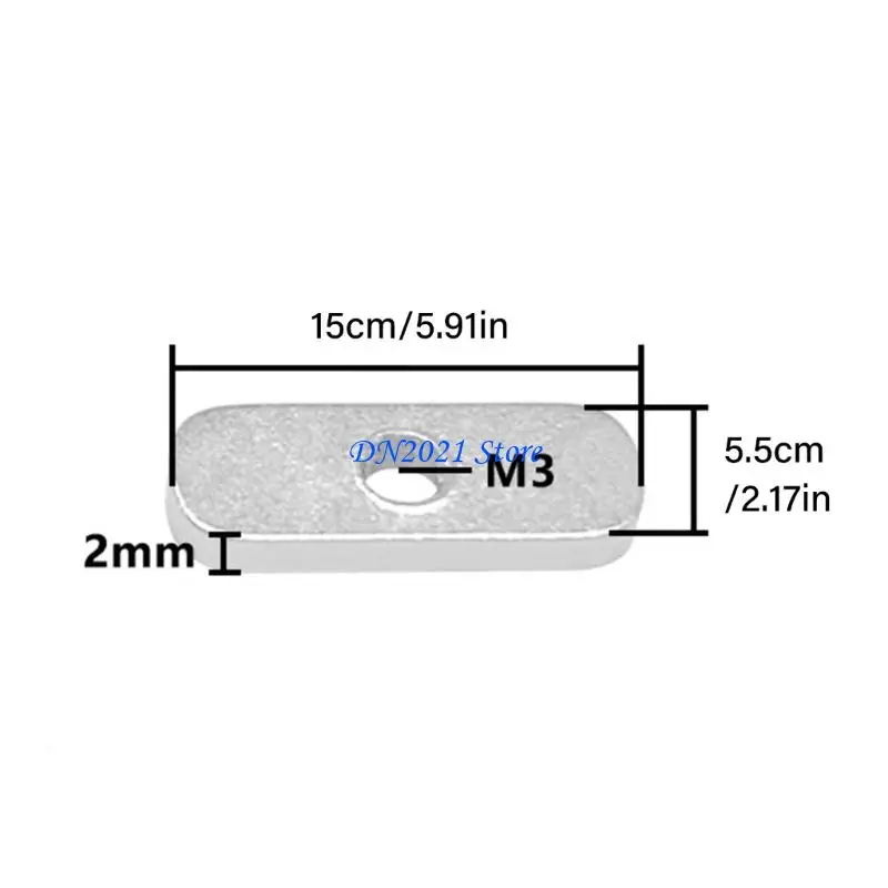 F3KE Printer Belt Fastening Nut Project Synchronous Belt Locking Nut Replaceme