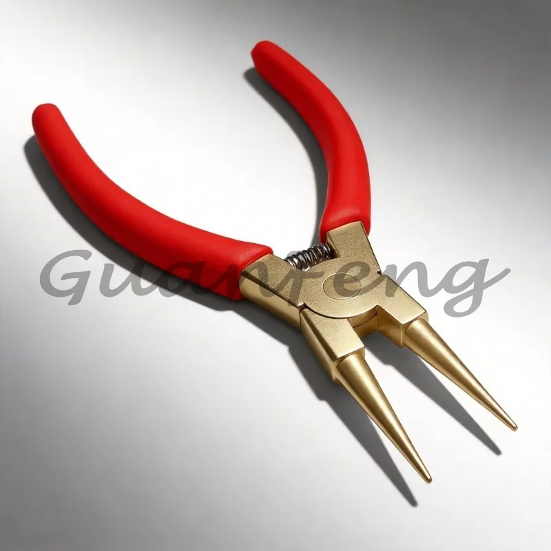 200-250mm Non-Spark Aluminum Bronze Adjustable Wrench & Snap Ring Pliers Hardware Installation Tool