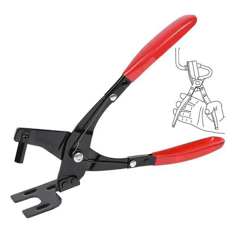 

1pcs Universal Car Exhaust Hanger Removal Plier Car Exhaust Rubber Pad Plier Puller Tool Special Disassembly Tool