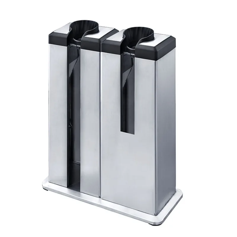 Rust steel fingerprint-free double-ended umbrella bag machine hotel hospital shopping mall umbrella machine