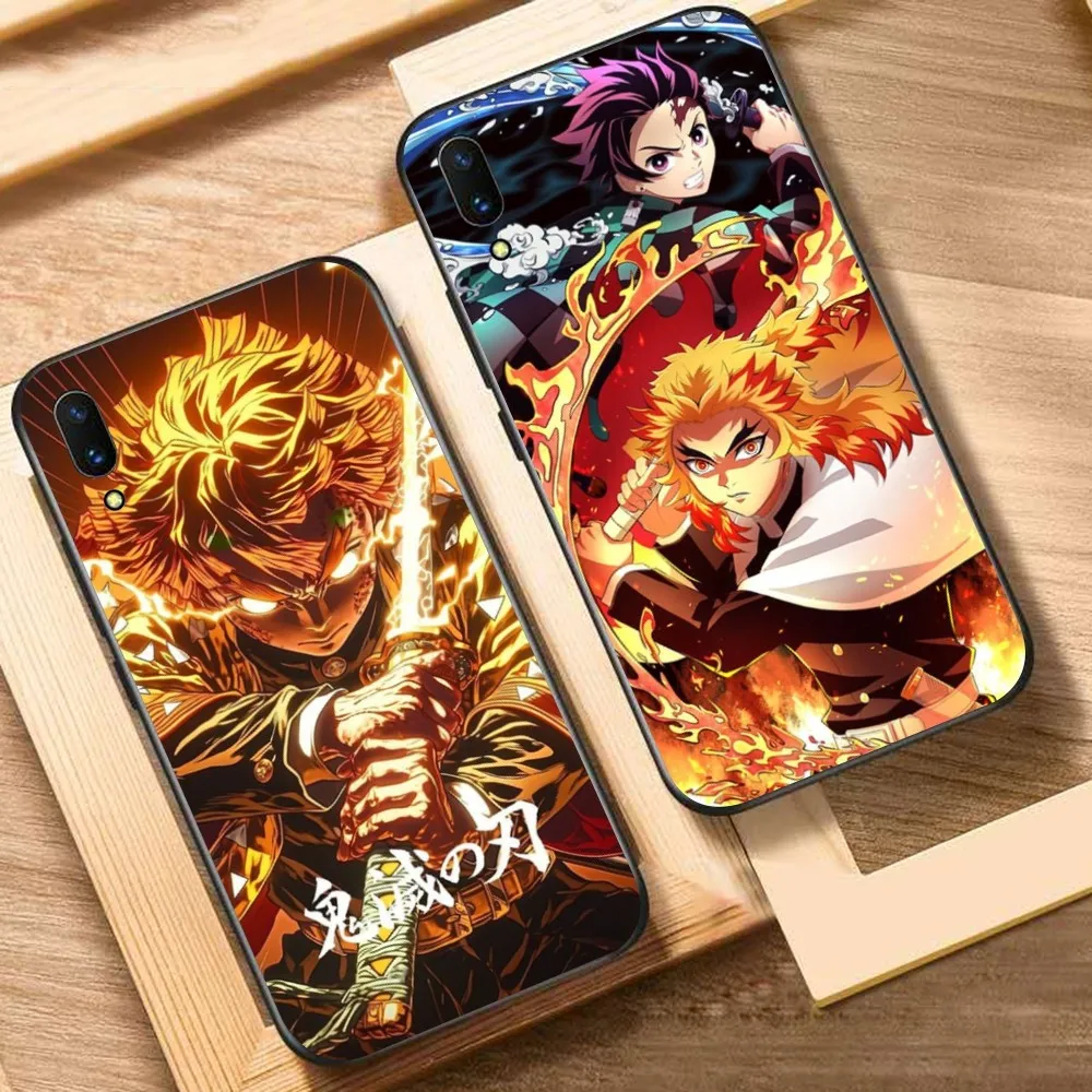 Japan Anime D-Demon S-Slayer Phone Case For Huawei Y9 6 7 5 Prime Enjoy 7s 7 8 Plus 7a 9e 9plus 8E Lite Psmart Shell