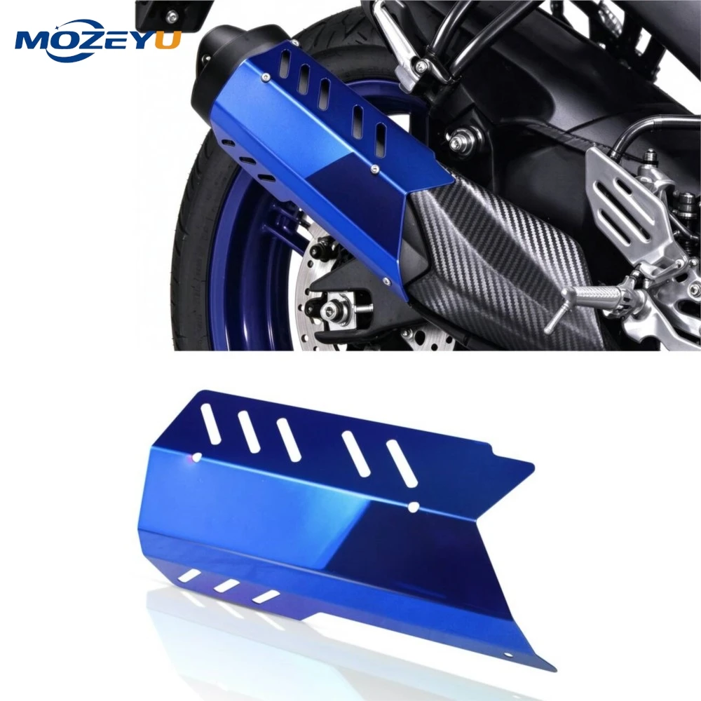 For Yamaha YZF R15 V3 2017 2018 2019 2020 MT-15 Accessories Motorcycle Exhaust Shield Muffler Pipe Protector Cover Heat Shield