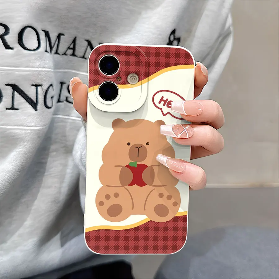 엔젤 아이 매트 TPU 소프트 폰 케이스, 아이폰 17부터 11 프로 맥스까지 360도 보호 기능 호환