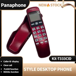 Wall Mounted Corded Telephone Caller ID Desktop Compact Wired Telephone Landline Handset Phone Home Office