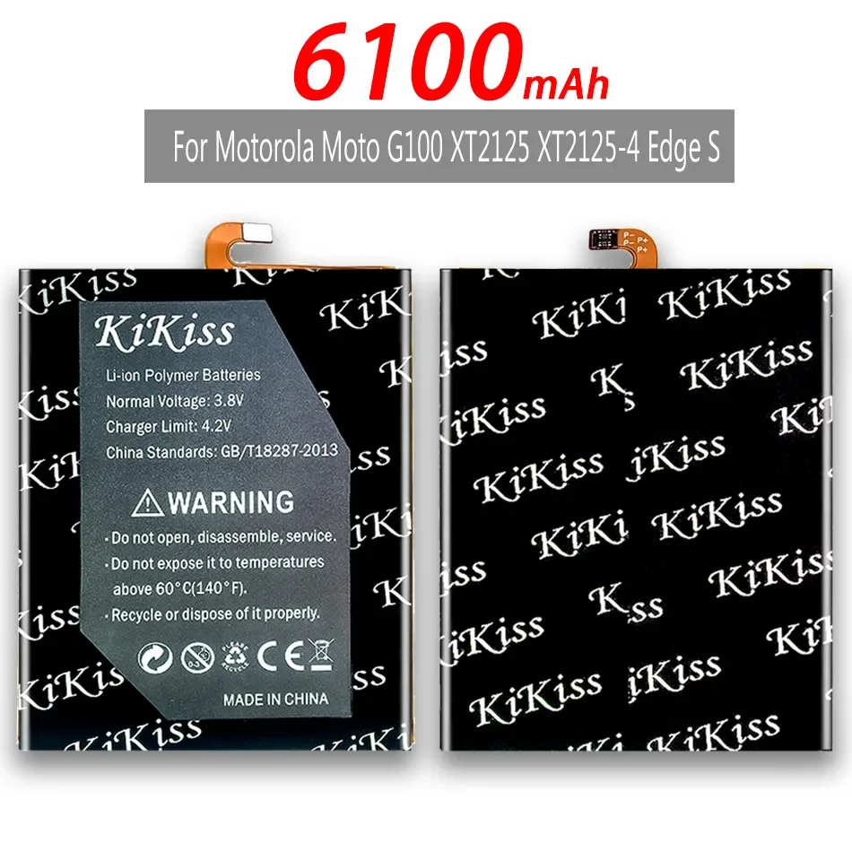 KiKiss 6100mAh LZ50 Battery For Motorola/ONE 5G/for MOTO G 5G PLUS/G100/Edge S