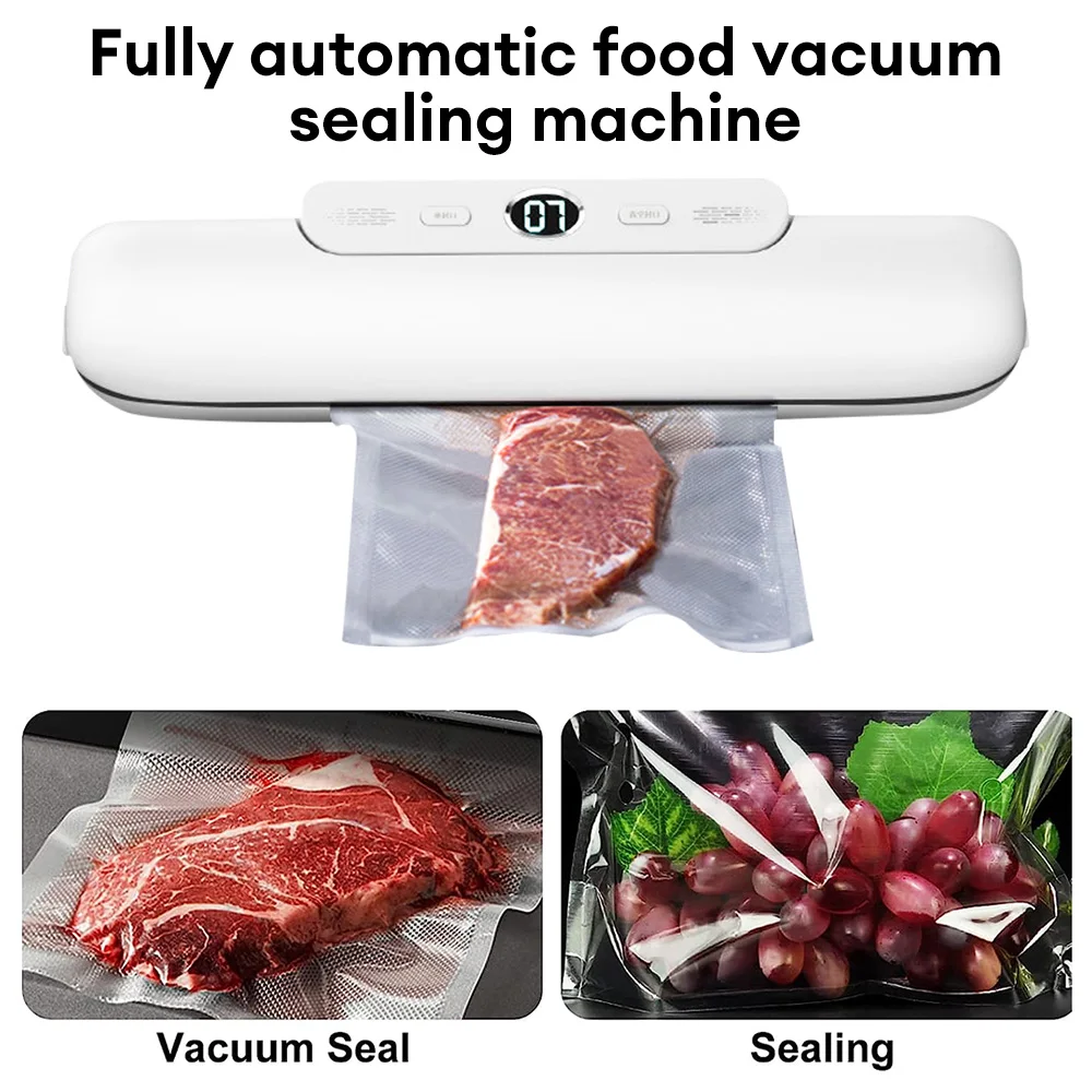 Food Vacuum Sealer Vacuum Packaging Machine For Food With 50pcs Packed Bags Z-21 Automatic Household Food Vacuum Sealing 220V