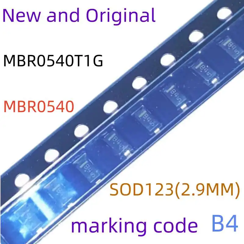 Mbr0540 Sod123 Schottky Diode 0.5A 40V Marking Code B4