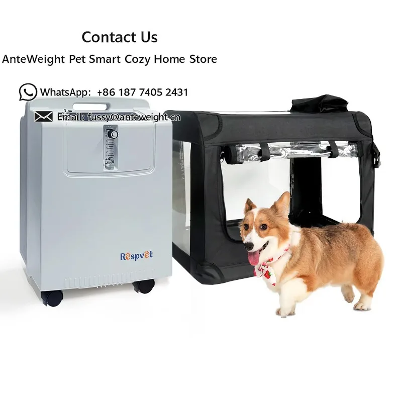 Pet Hospital  5L Veterinary Oxygen Concentrator for Pet Oxygen Chamber Animal Oxygen Therapy Cages