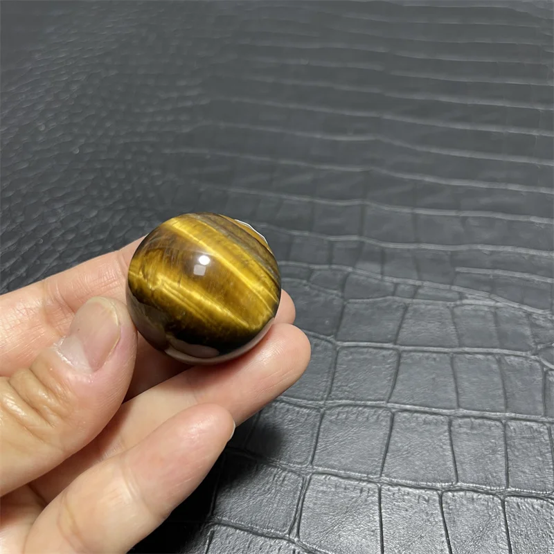 natural yellow blue tiger eye quartz small size sphere healing tiger eye stone ball for decoration