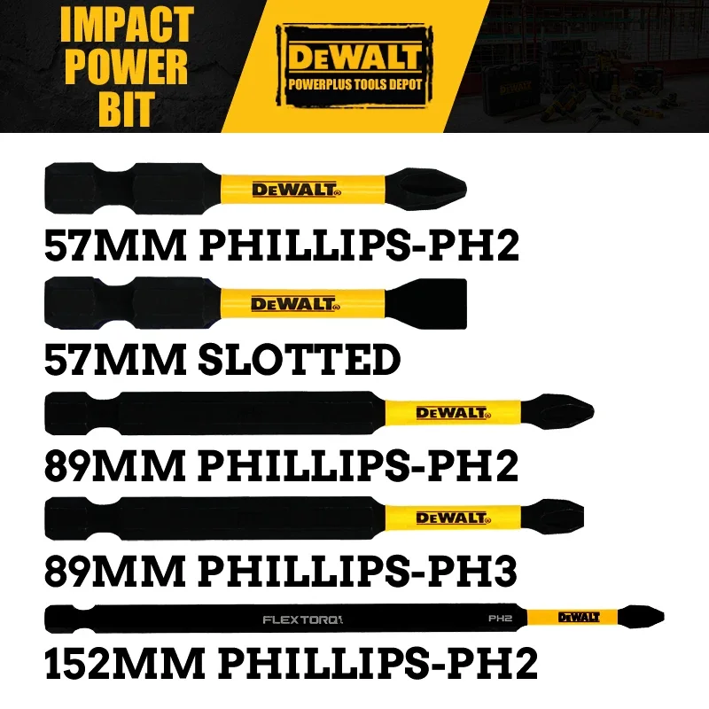 DEWALT DWA2SL8IRB DWA2PH2IRB DWA3PH2IRB DWA3PH3IRB DT7800T Impact Power Bit Power Tool Accessories