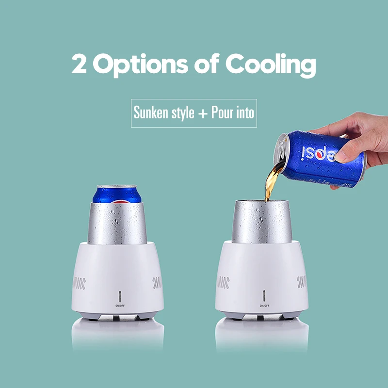 

Quick Cooling Cup Instant Summer Holder Home Office Cold Drink Machine Car Mug Cup Refrigerator Quick Aluminium Cooler