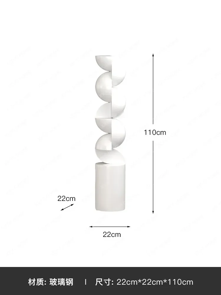

Modern living room floor ornament hotel sculpture corridor entrance space sculpture