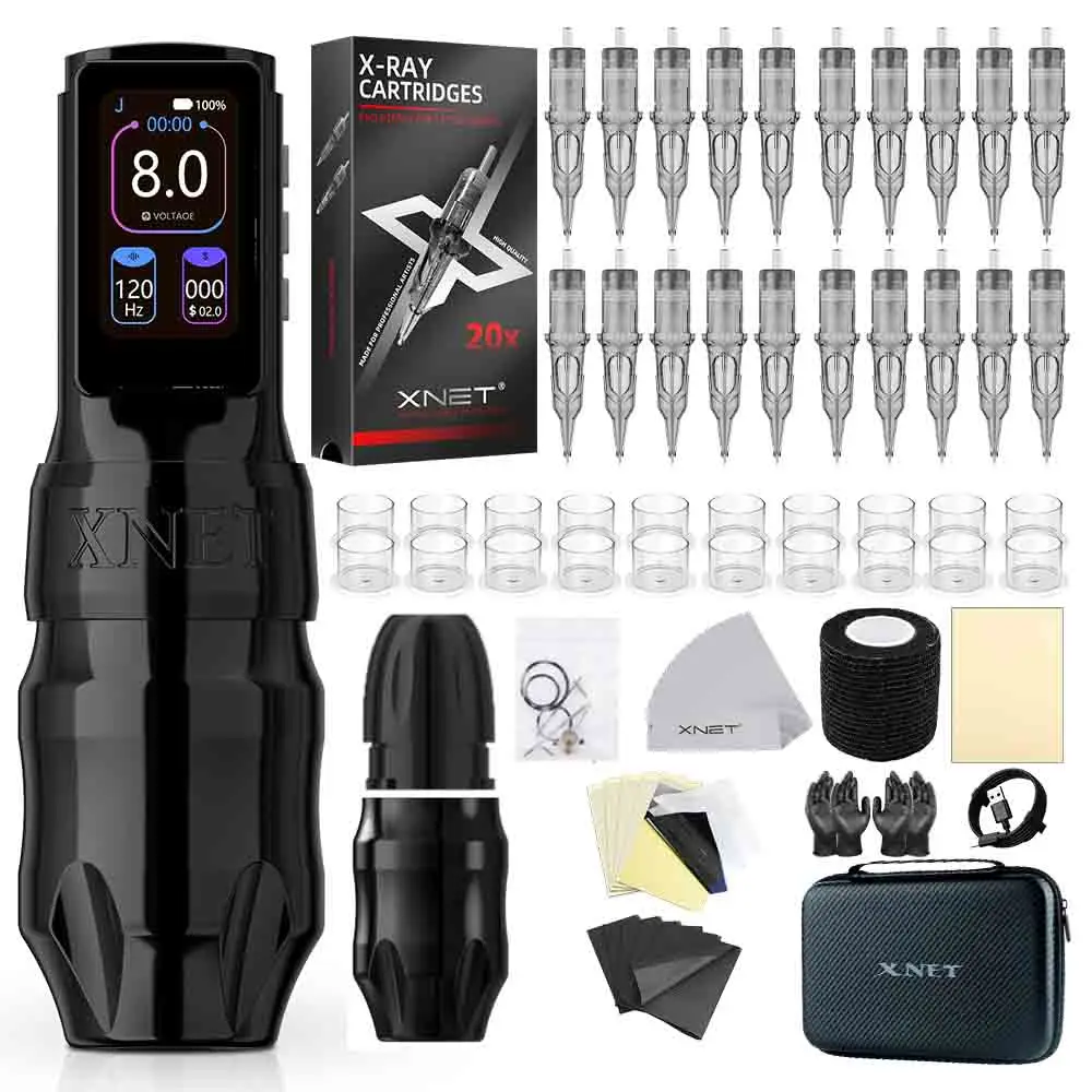 XNET Titan Max Professional Wireless Tattoo Machine Coreless Motor