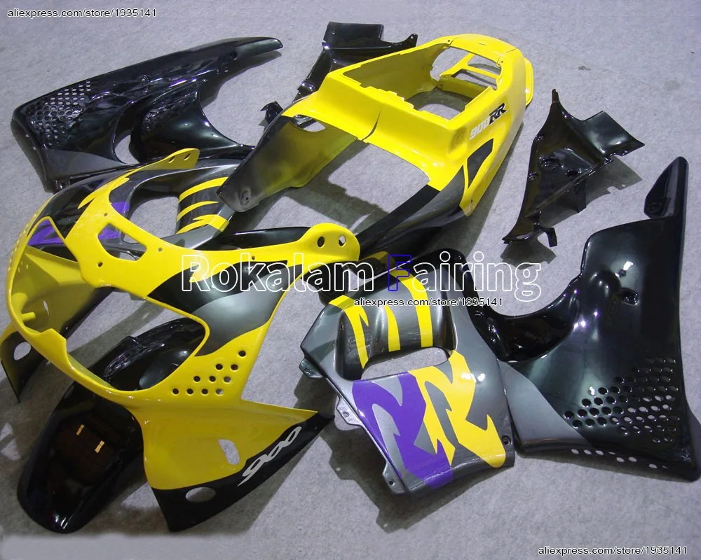 

Аксессуары для мотоциклов Honda CBR900RR 94-95, CBR 893RR 1994-1995, CBR 893, CBR 900RR: Многоцветный комплект обтекателей