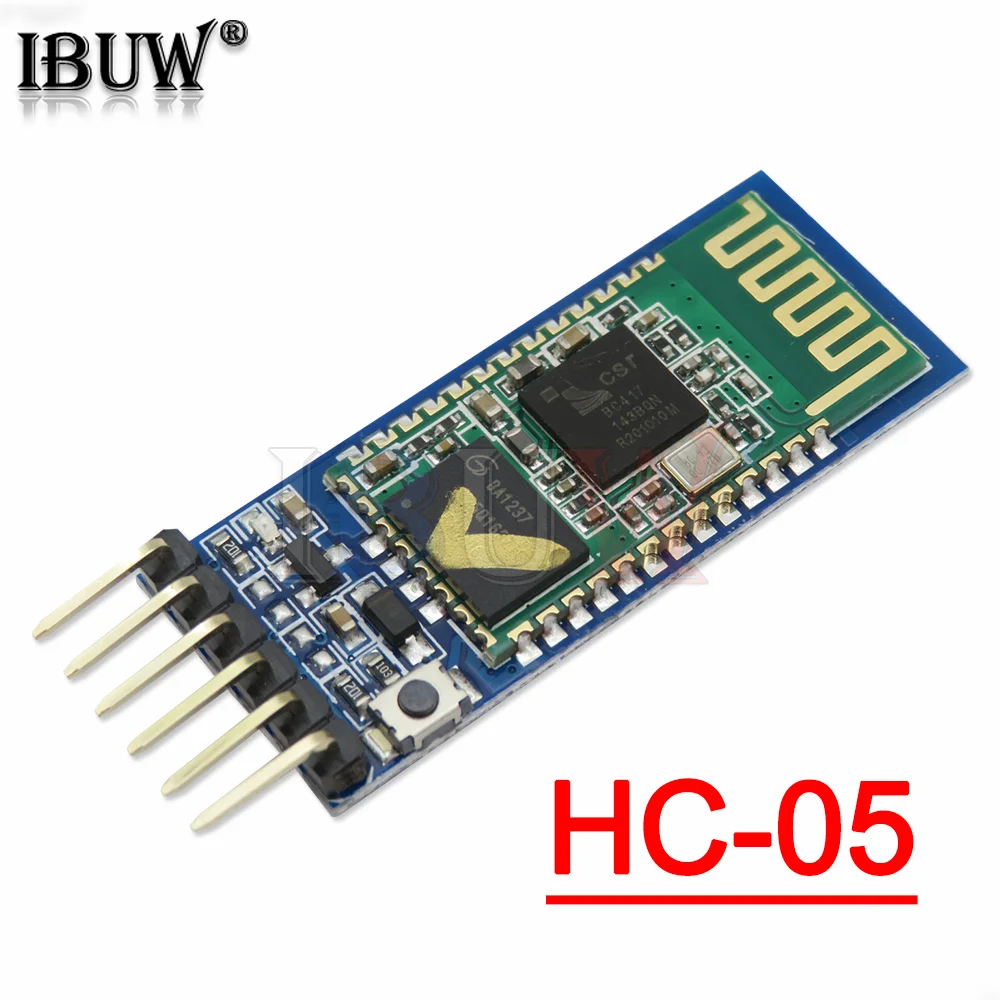 Módulo inalámbrico HC-05/06 HC-05 para Arduino serie 6 pines Bluetooth/HC06 4 pines módulo transceptor receptor RF RS232 maestro esclavo