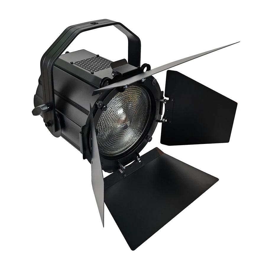 400W COB LED Zoom Fresnel Bi-color Stage Light for Studio Performance DJ Party